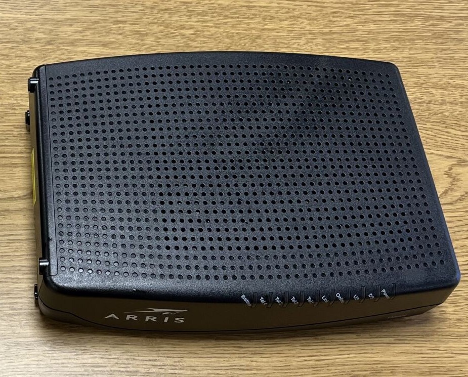 Arris TM804G/CT Doc Sis 3.0 CABLE MODEM with Power Cable TM804G D3.0
