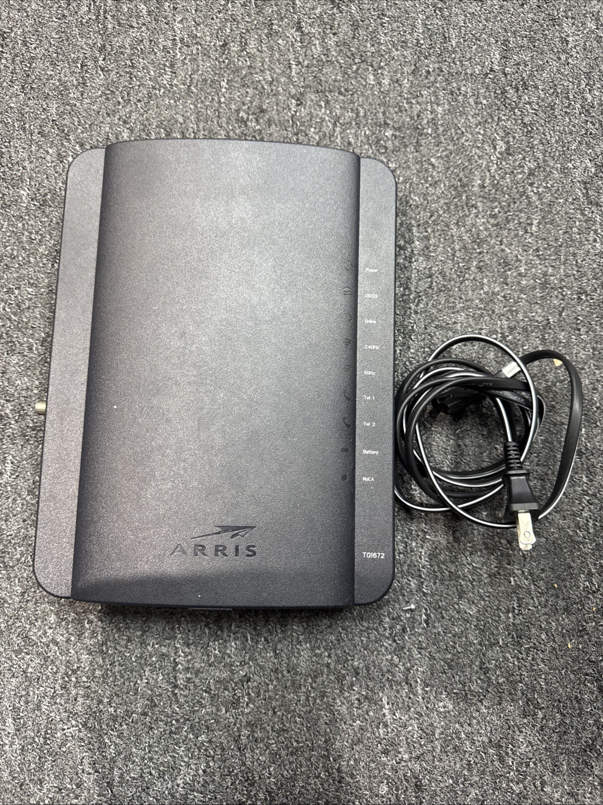Arris TG1672G Touchstone Telephony Gateway WIFI (2.5/5.0GHz) Cable Modem/Router