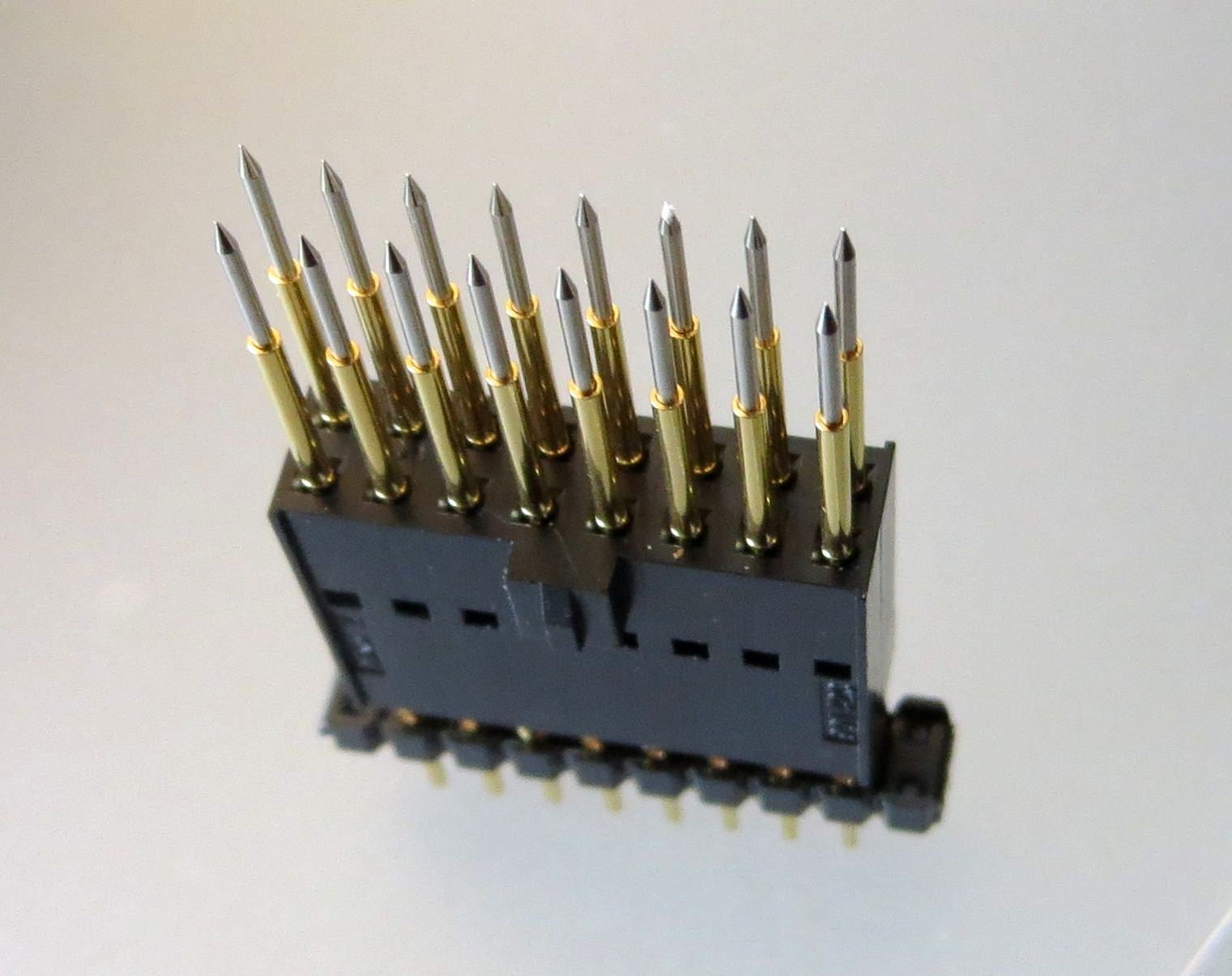 Spring Loaded Pogo Pin Adapter – Jtag IDC 0.1″ spacing
