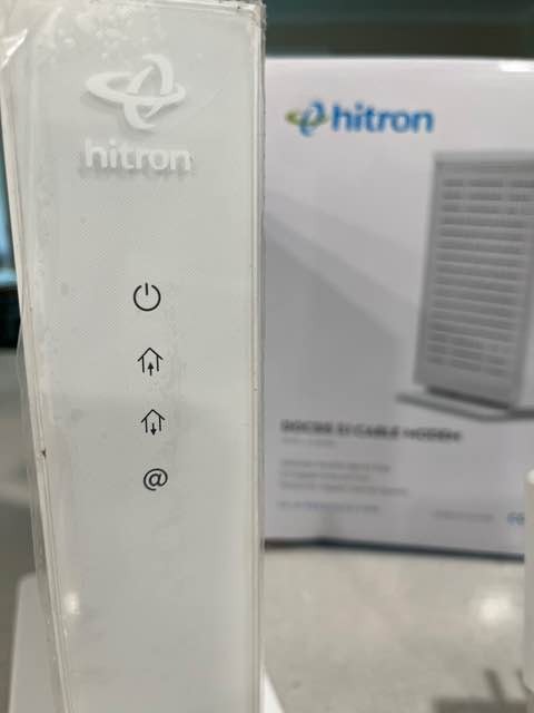 Hitron DOCSIS 3.1 Cable Modem 2.5 Gigabit Ethernet CODA56, stop rental fees
