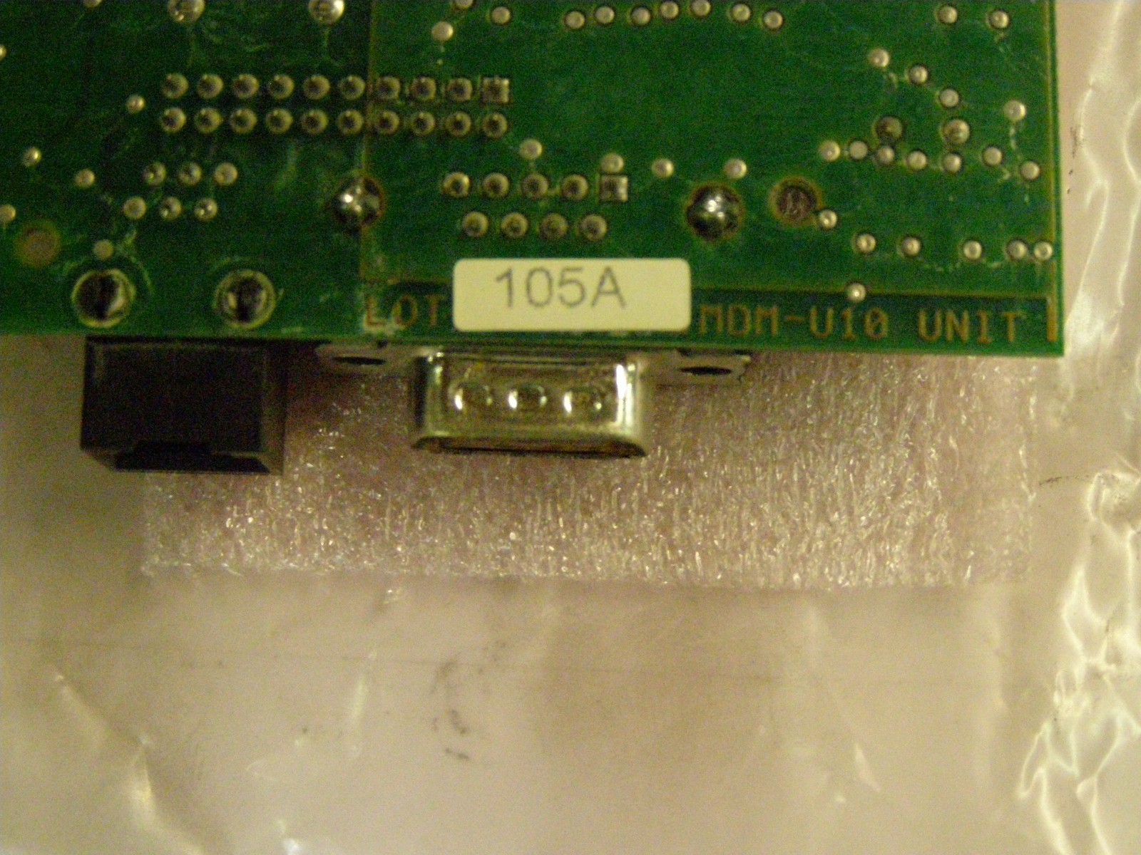 NEC Electra Elite MDM-U10 Unit Phone System VM Remote Maintenance Modem Board