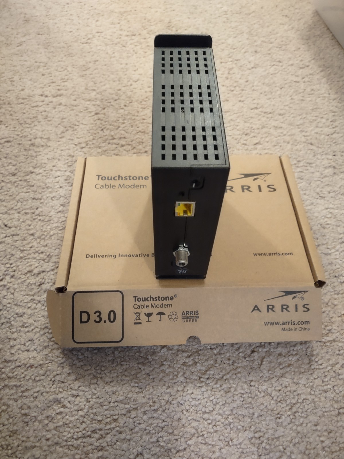 Arris Touchstone Cable Modem CM3200A – Black