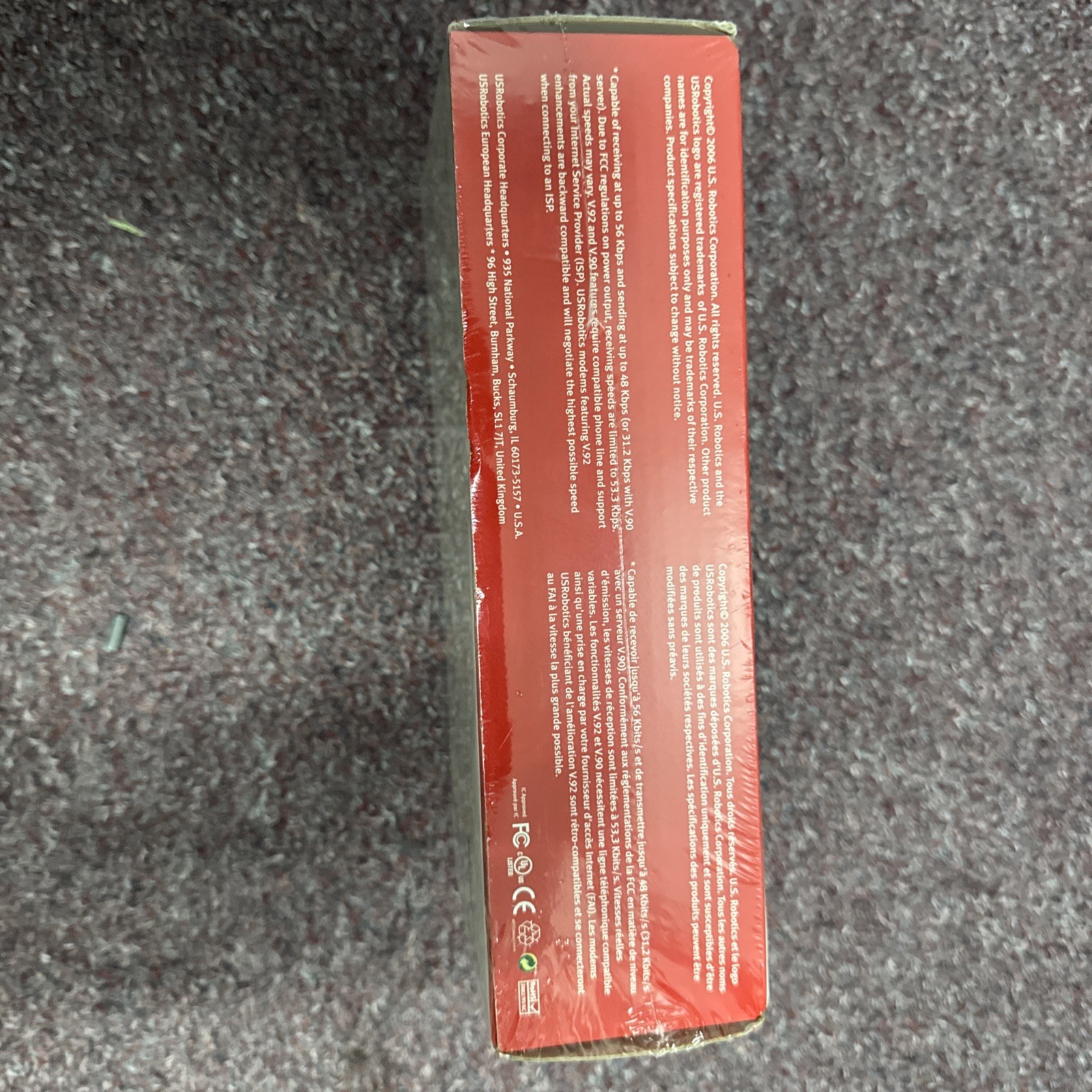 USRobotics Courier V.92 Everything 56K FaxModem