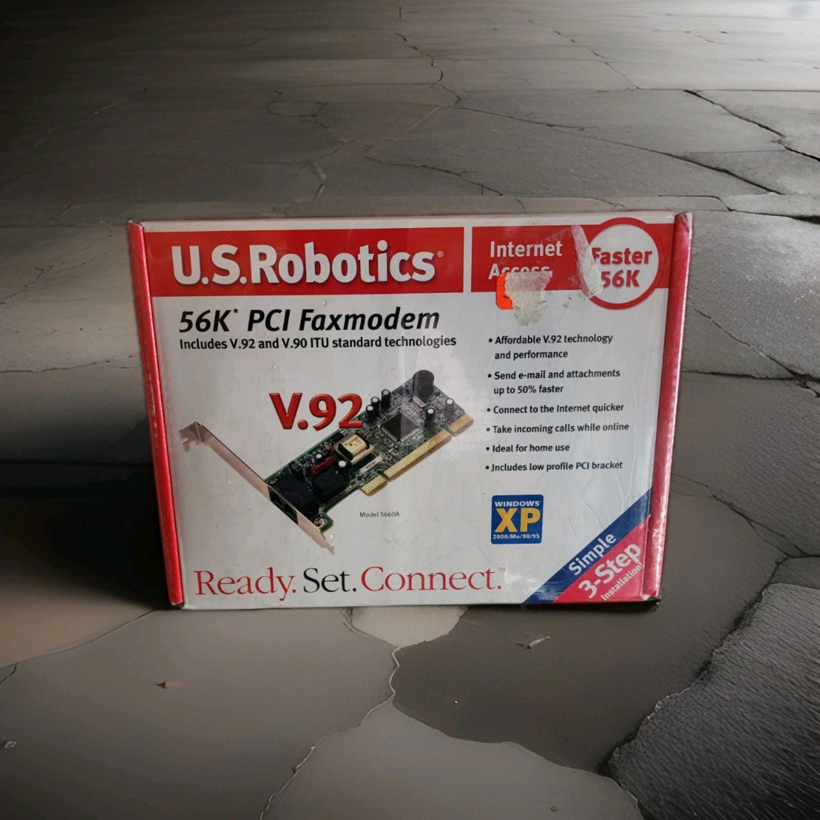Brand New unopened US Robotics V.92 56K PCI Internal Faxmodem
