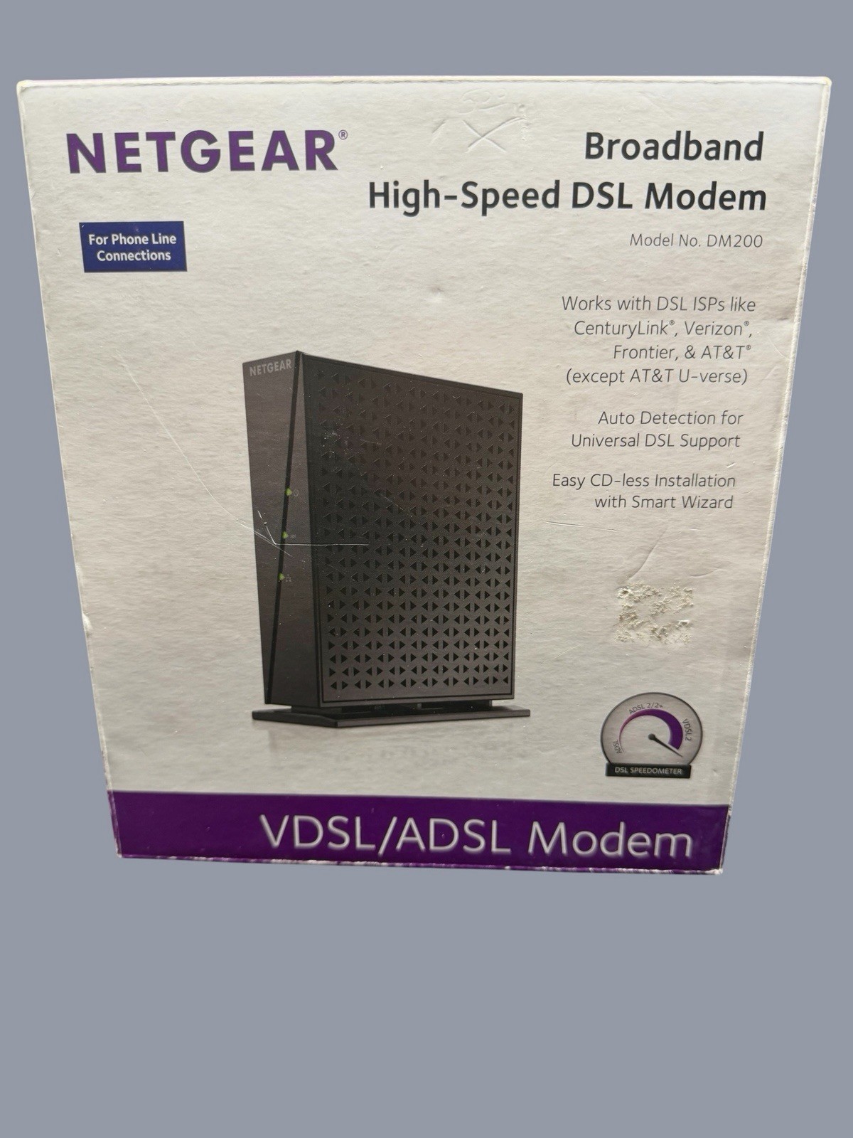 NETGEAR Broadband High-Speed DSL Modem VDSL/ADSL (DM200)