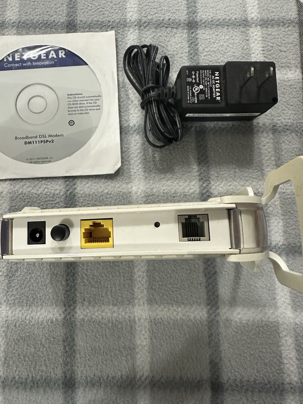 NETGEAR Broadband ADSL2+ Modem DM111PSP DSL Modem Used