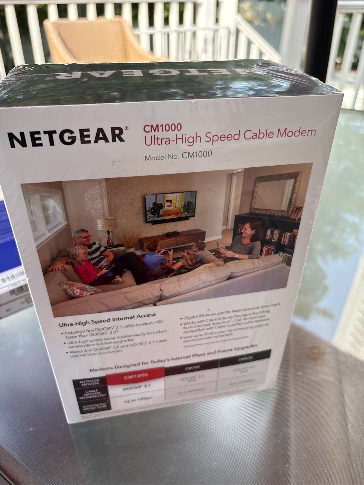 Netgear CM1000 DOCSIS Ultra-High Speed Cable Modem new sealed box