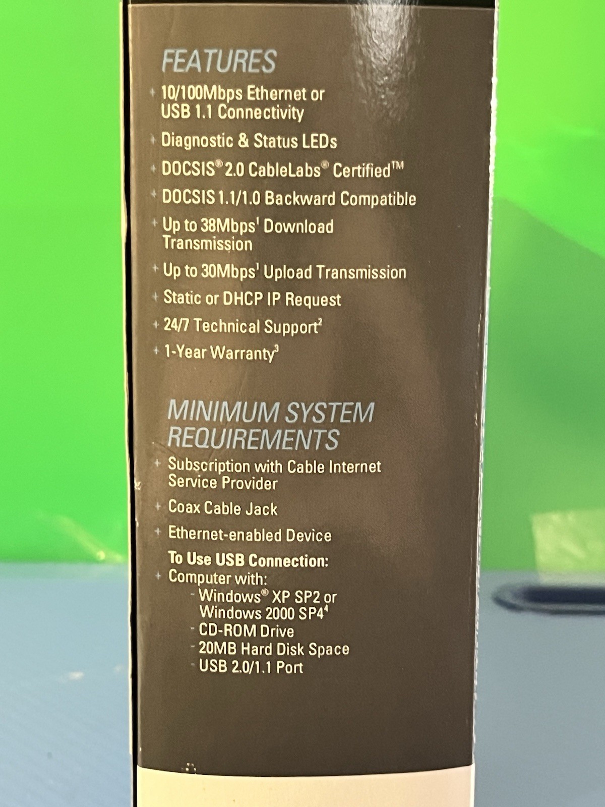 D-Link DCM-202 Broadband Modem UPC:790069271335