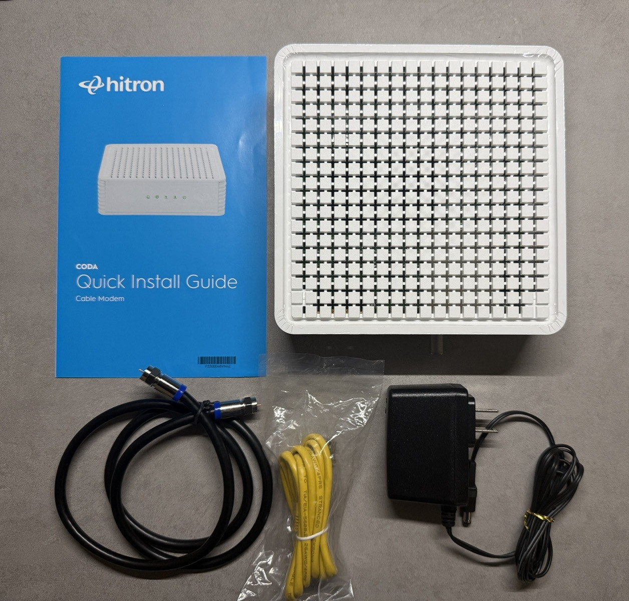 Hitron DOCSIS 3.1 Cable Modem 2.5 Gigabit Ethernet CODA56, stop rental fees