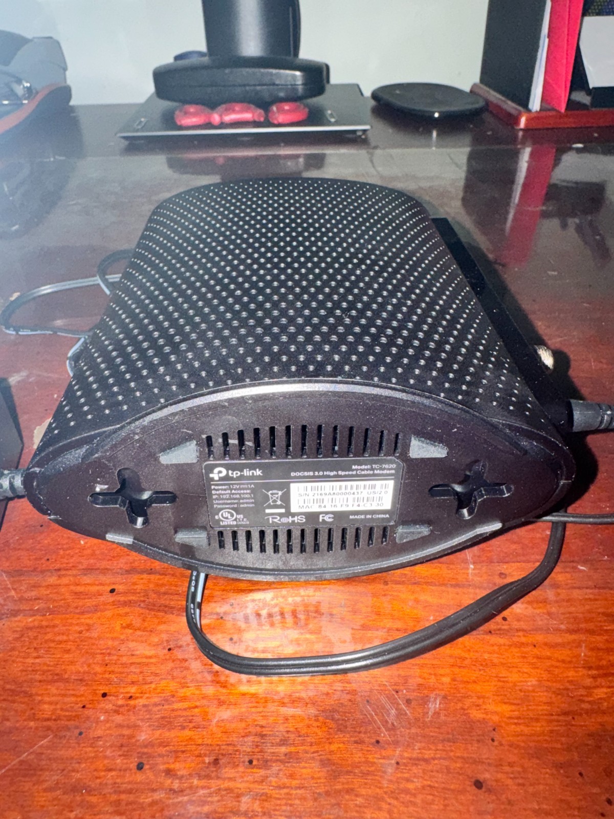 TP-LINK TC-7620 680Mbps Cable Modem