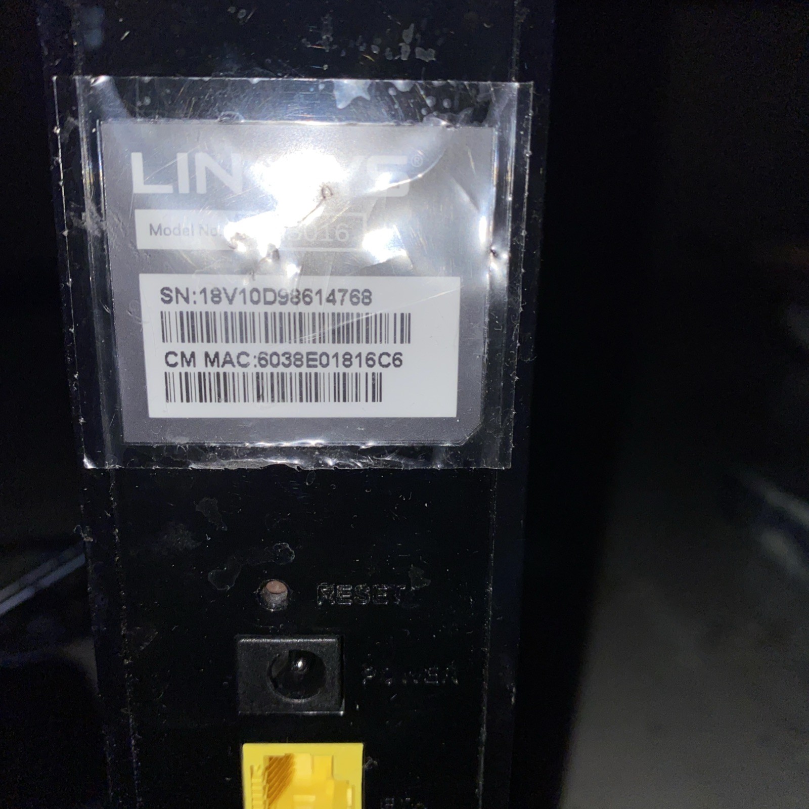 Linksys CM3016 DOCSIS 3.0 16×4 Cable Modem