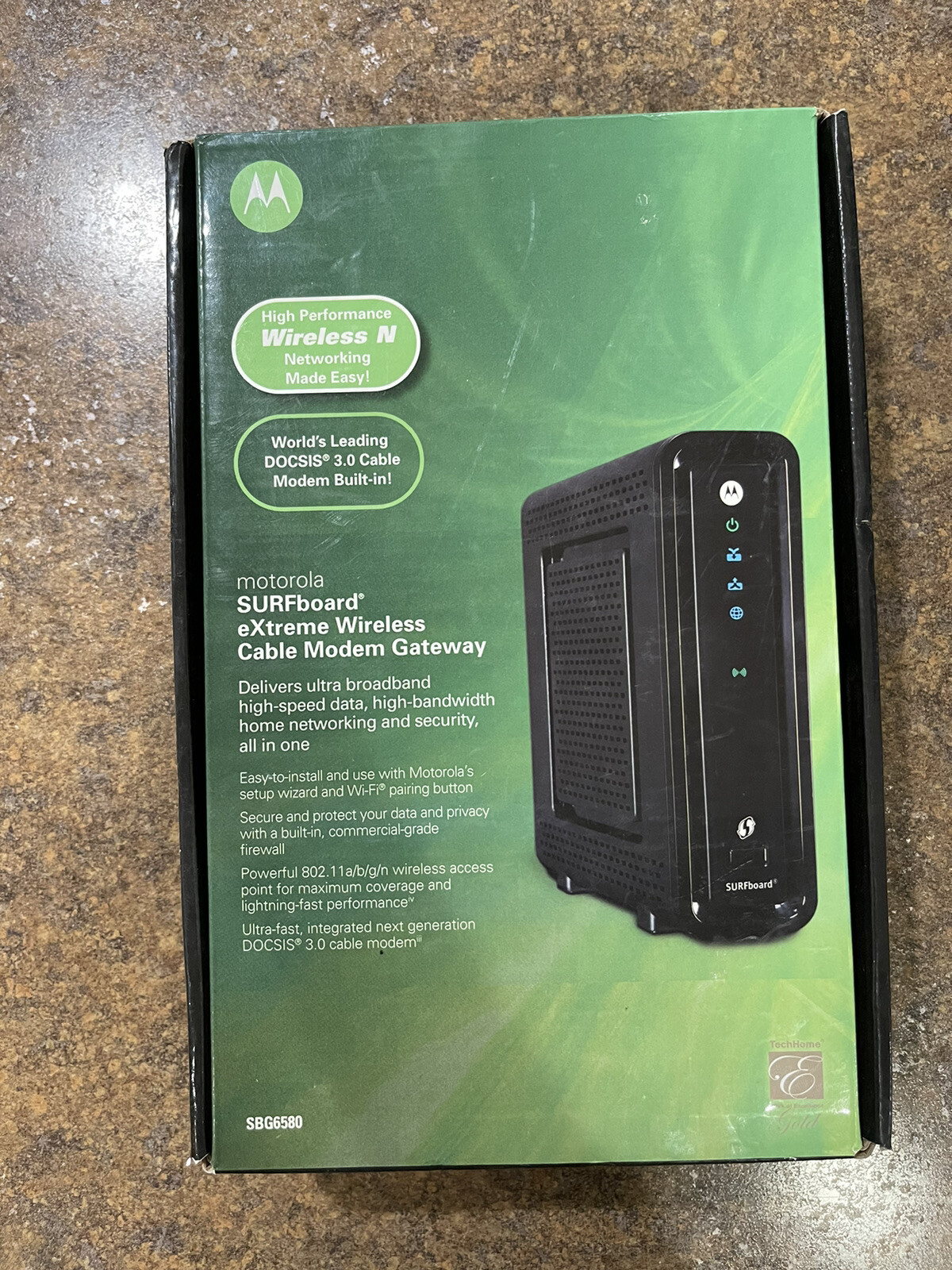 Motorola Arris SURFboard Modem& Wi-Fi Router Model SBG6580