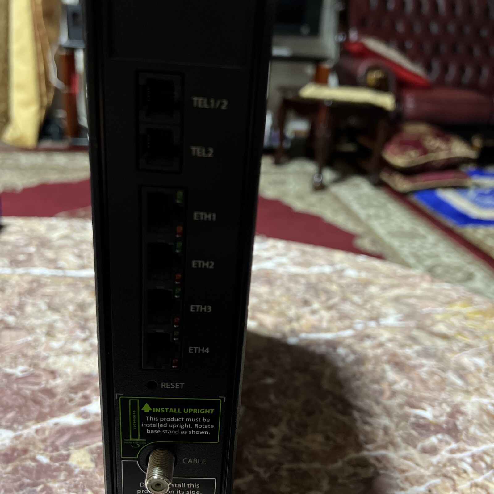 Ubee | DVW32CB | Advanced Wireless Voice Gateway Modem & Router No Power Cord