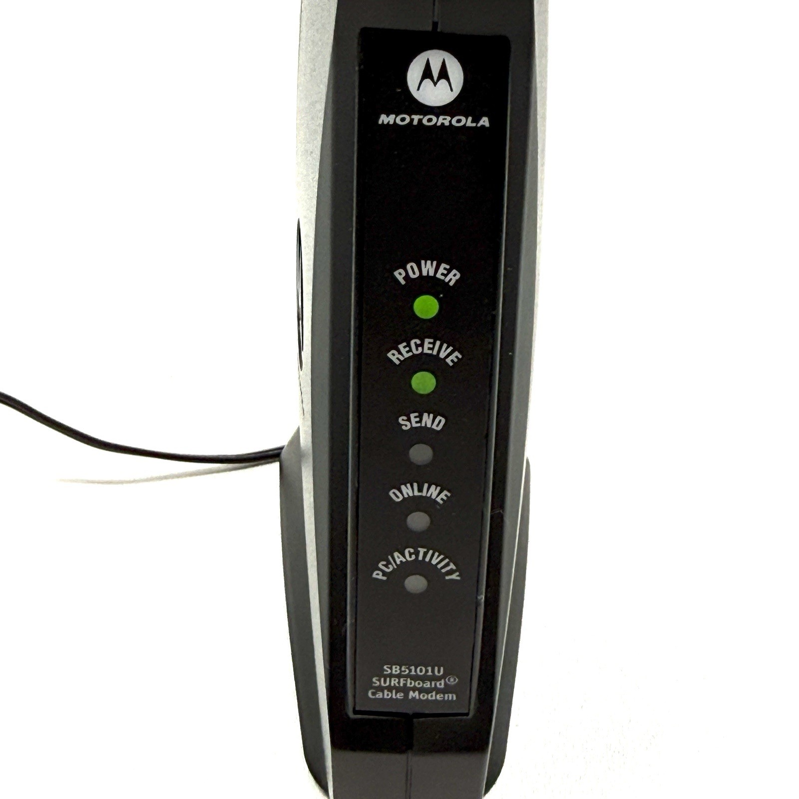 MOTOROLA  SURFboard – Model SB5101U Modem – With Power Supply Cord! Used