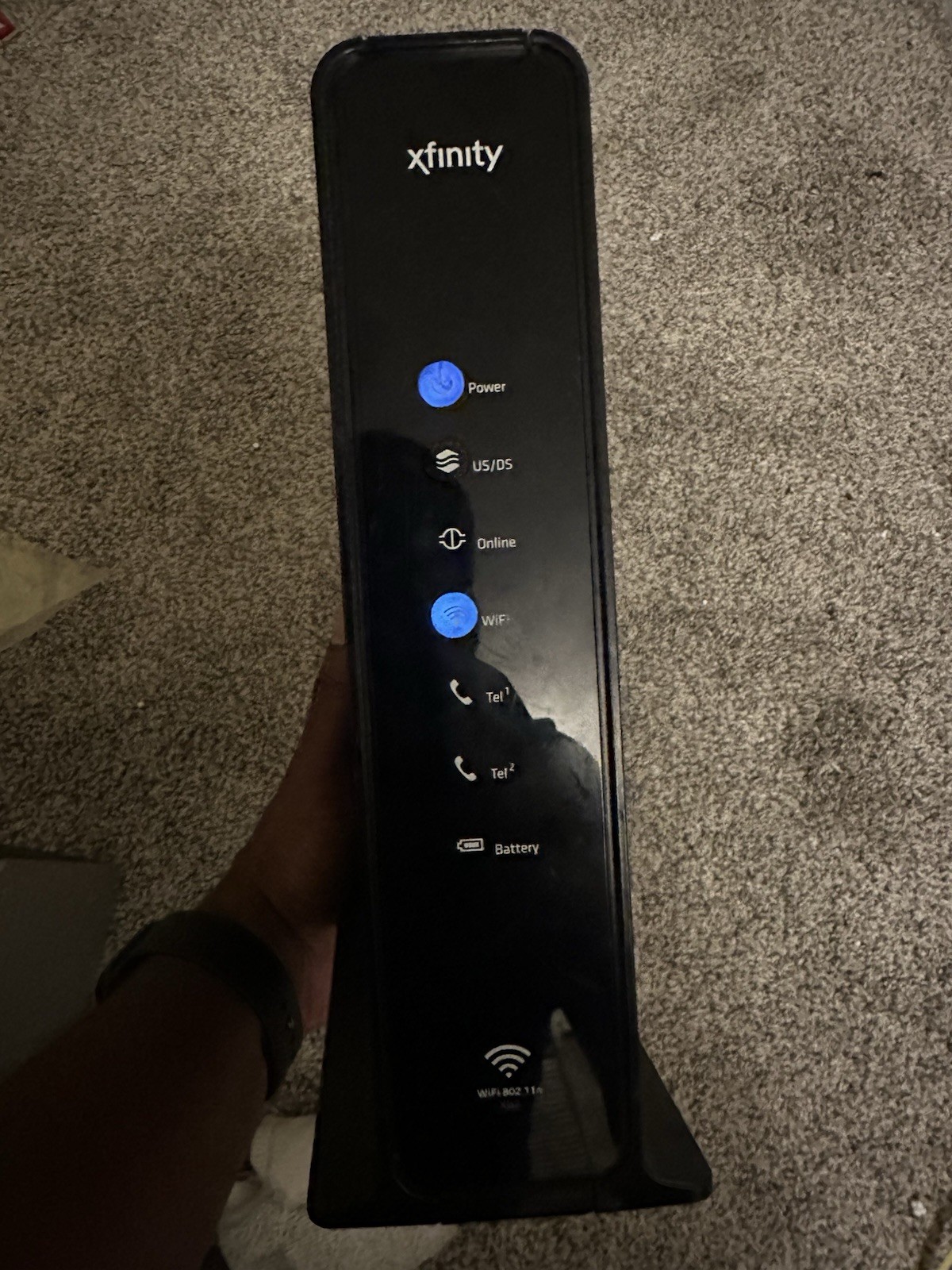 Xfinity ARRIS TG1682G Dual Band Wireless 802.11ac Modem/Router