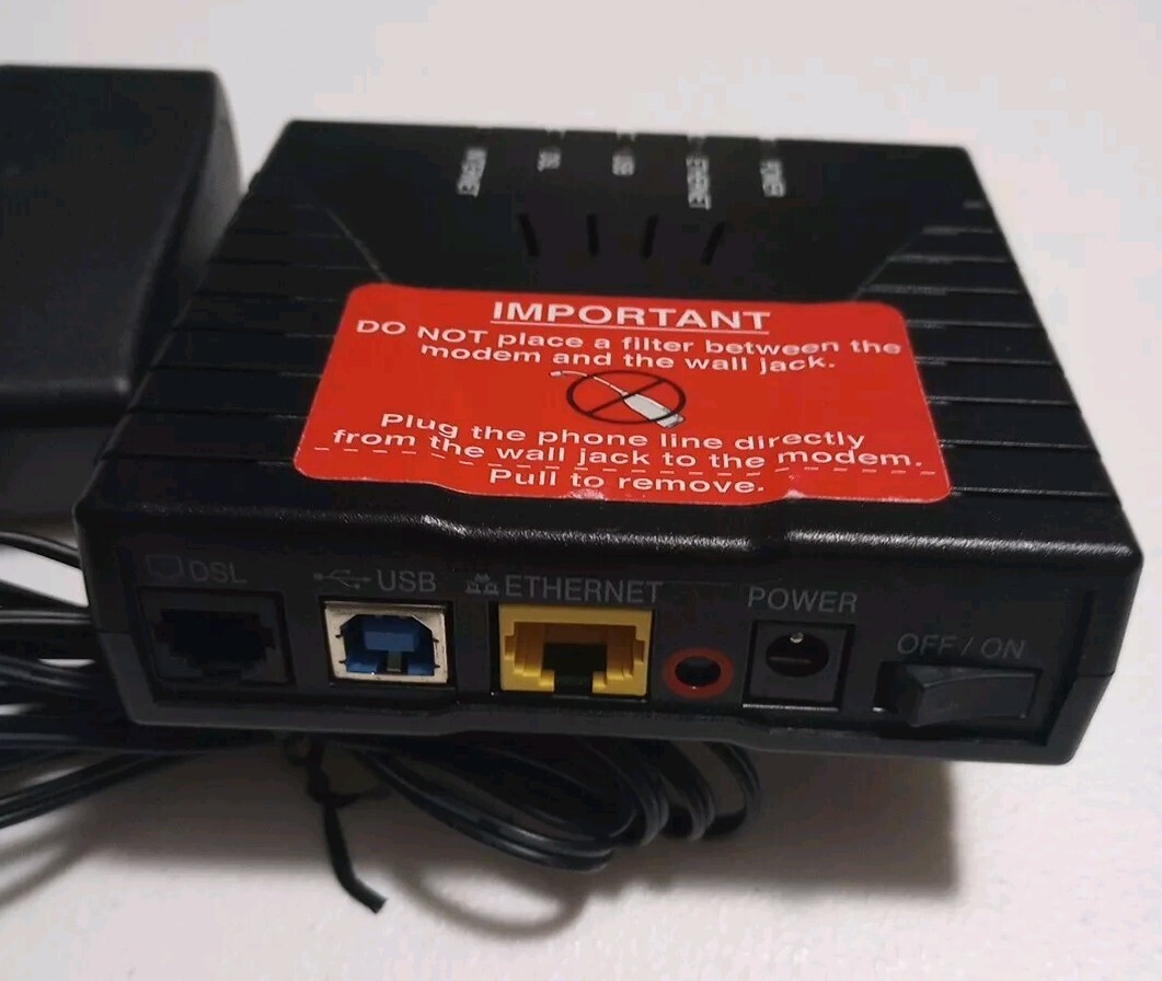WESTELL E90-6100-15 -06 DSL2 + Router