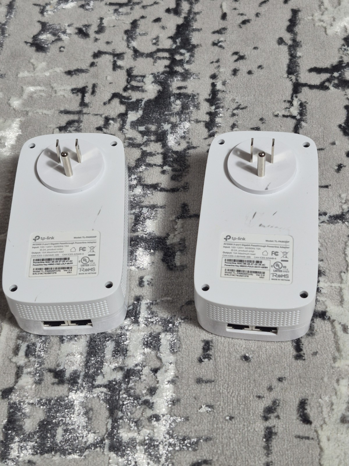 TP-Link AV2000 Powerline Adapter – 2 Gigabit Ports, (TL-PA9020P KIT)
