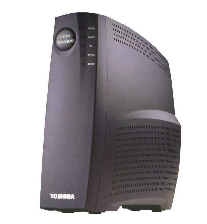 Toshiba PCX1100U 43 Mbps Cable Modem DAZ8813F