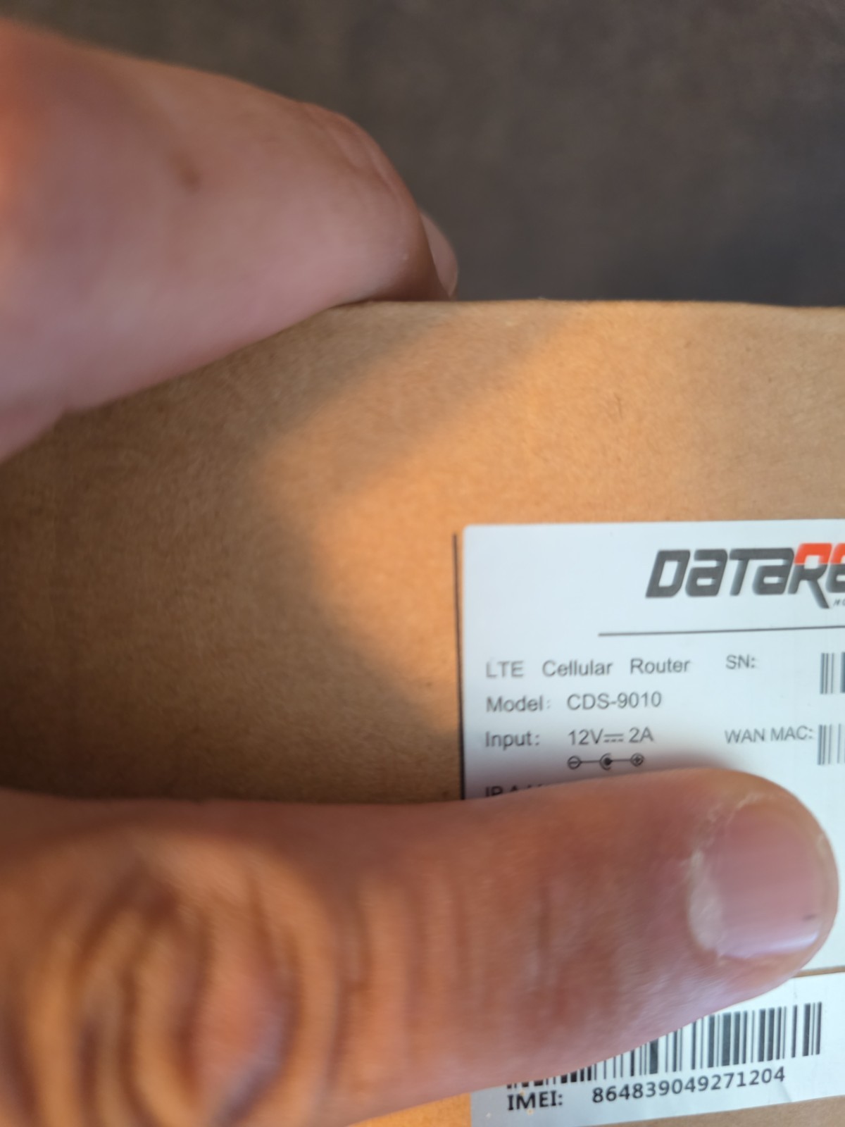AT&T DataRemote Cellular LTE Data Wireless Wi-Fi Router CDS-9010