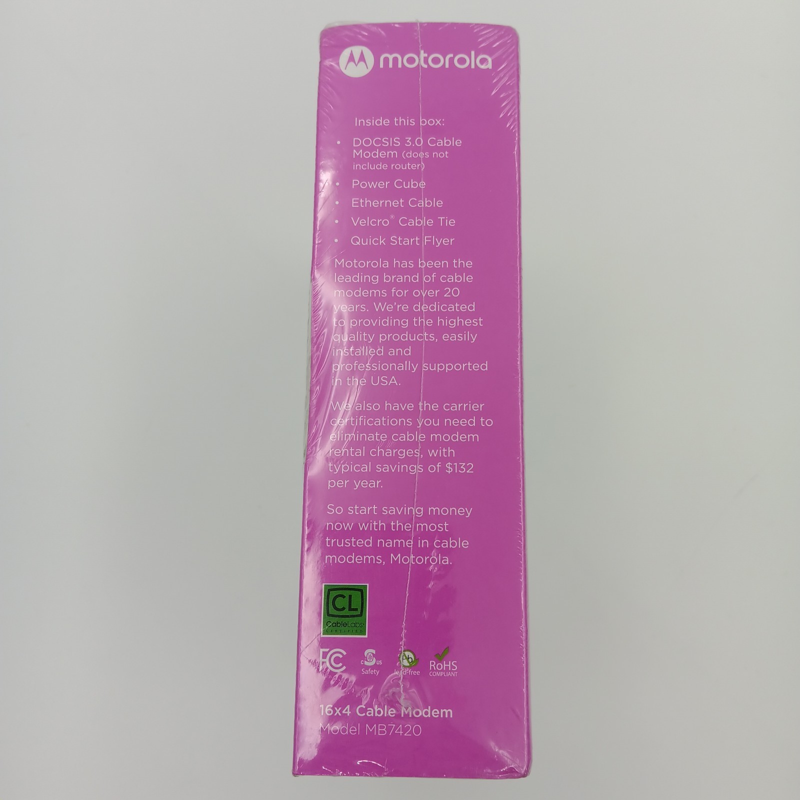 Motorola MB7420 16×4 High Speed ​​Cable Modem 686 Mbps