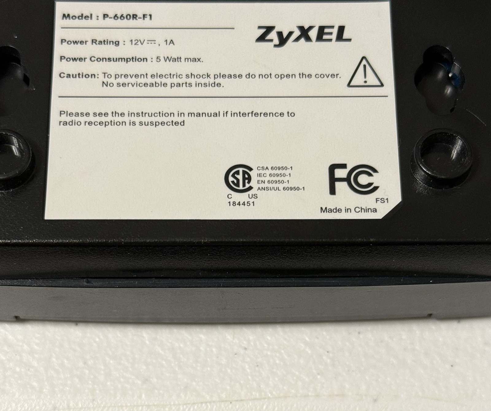 Zyxel P-600 Series P-660R-ELNK