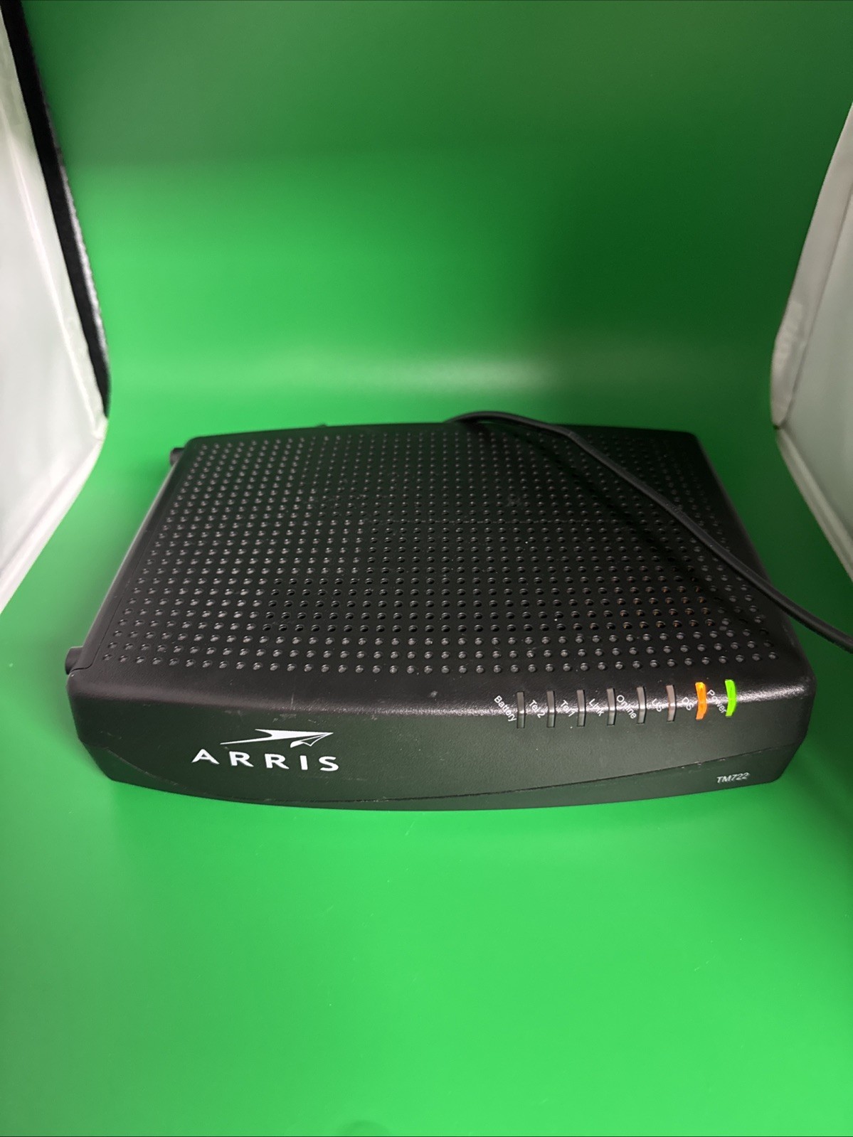 Arris TM722G/CT Touchstone Telephony Cable Modem DOCSIS 3.0 with used battery
