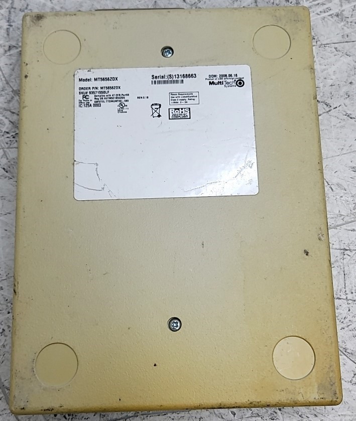 MULTI TECH MT5656ZDX MultiModem ZDX V.92 Data/Fax Modem 56KBPS