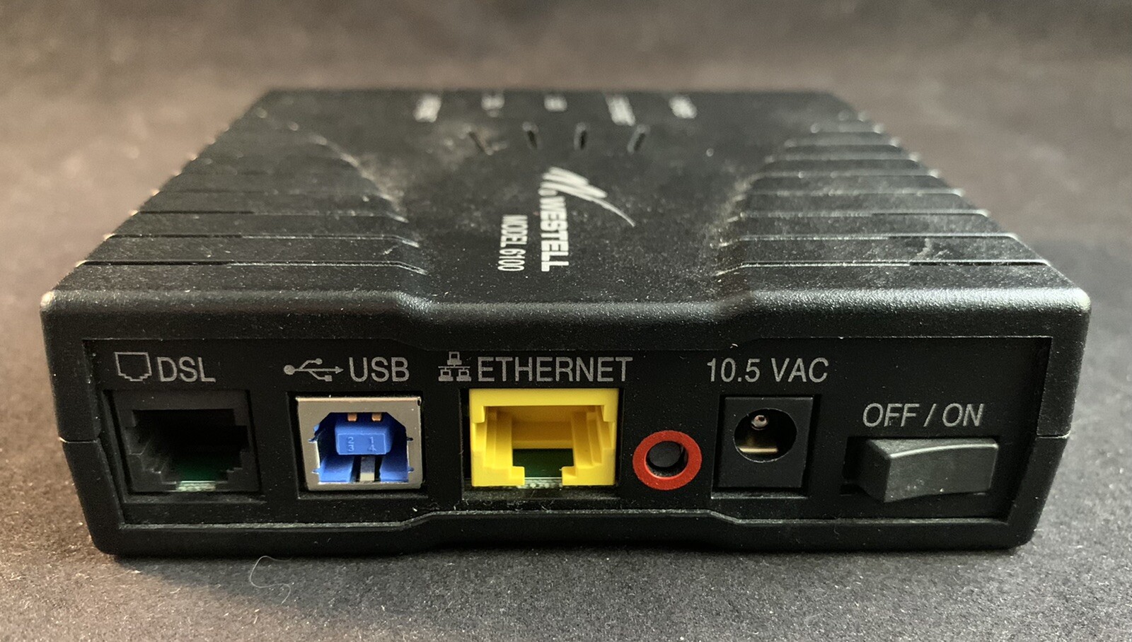 Westell 6100 DSL2+ Router E90-610015-06 Rev E