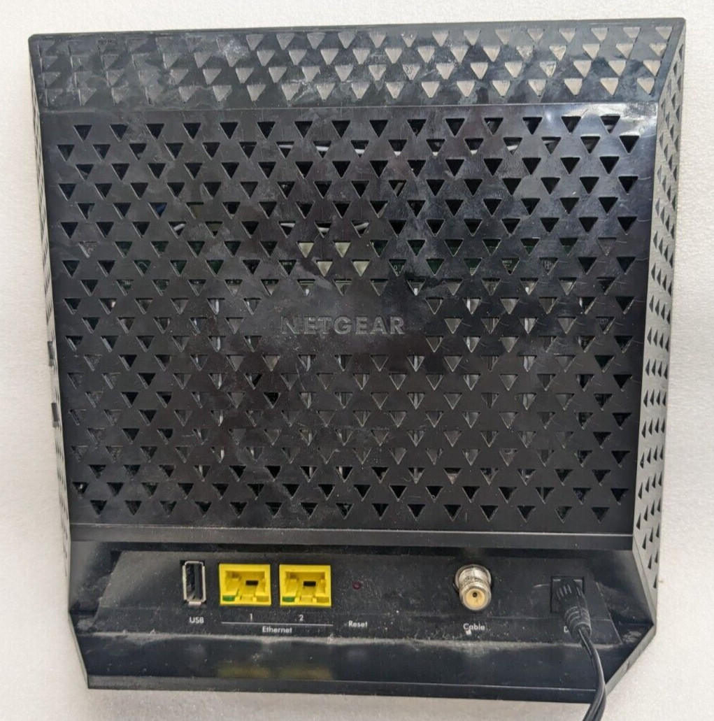 NETGEAR AC1600 C6250 Wi-Fi Cable Modem Router DOCSIS 3.0 1.6Gbps + Power Cable