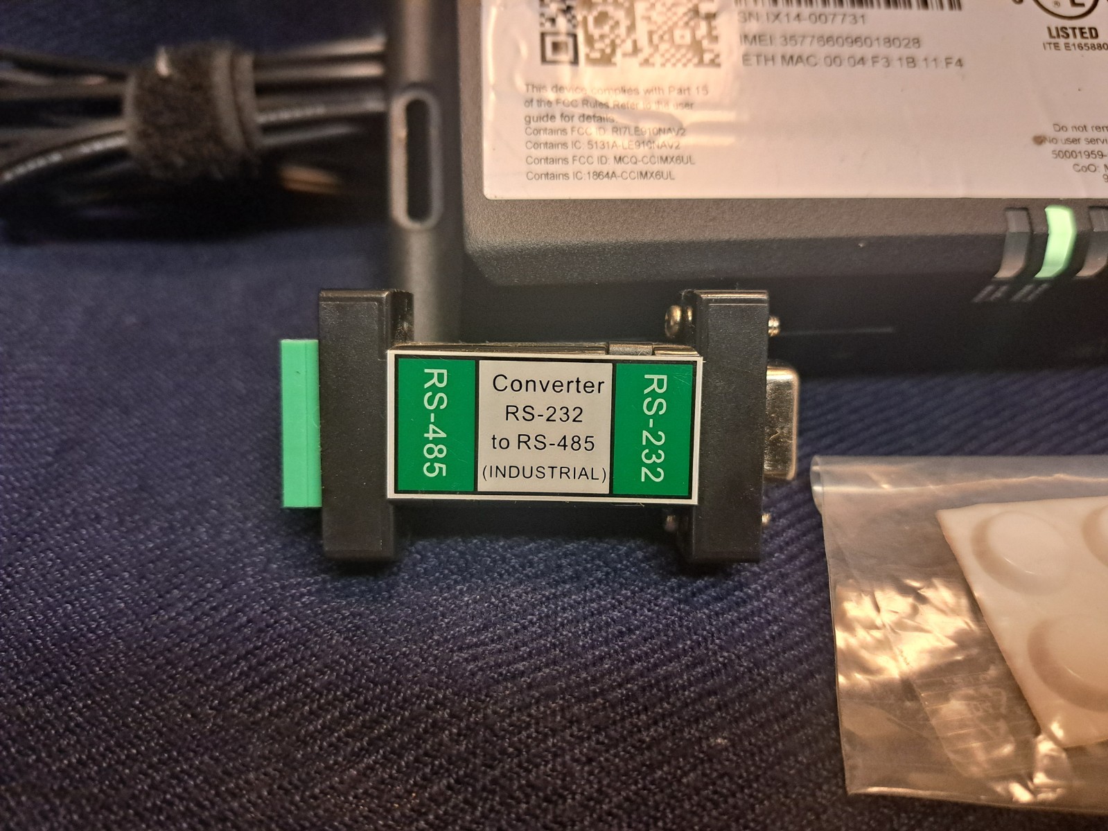 DIGI IX14-M601 Cellular Router 4G LTE Cat1 NA Ethernet RS232