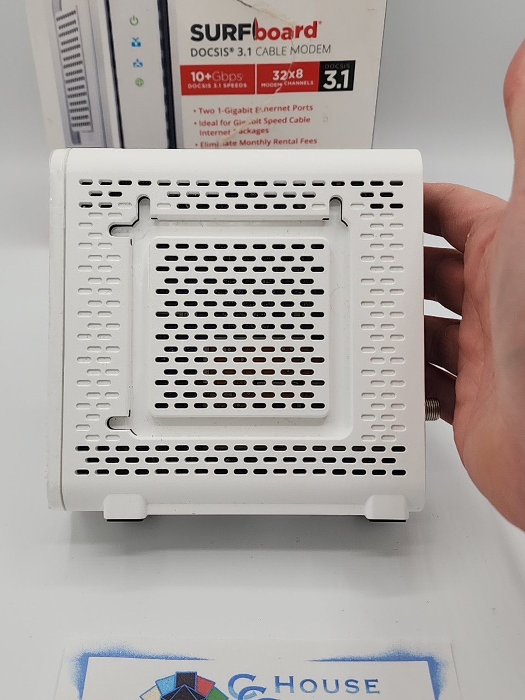 ARRIS SURFboard SB8200 DOCSIS 3.1 10 Gbps Cable Modem Never Used *CCGHouse* BF