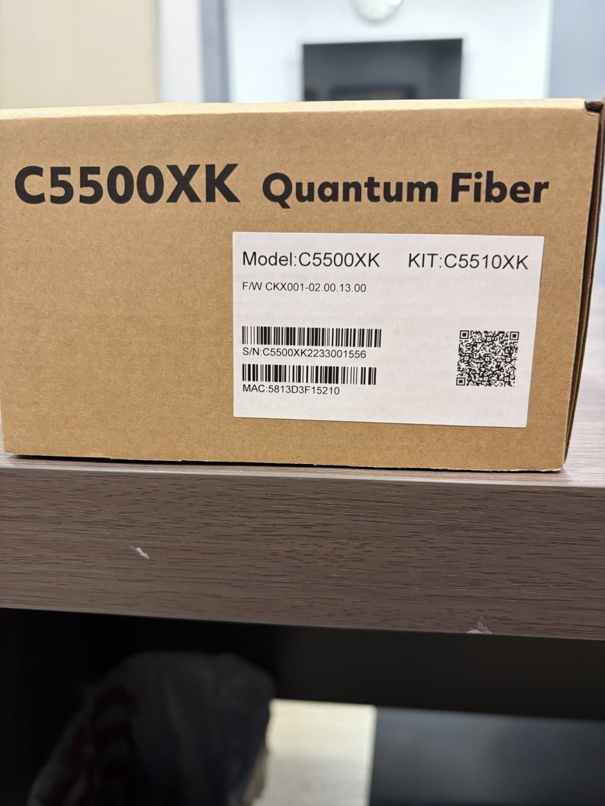 Quantum Fiber C5500XK High Performance Modem Kit with Power Cord