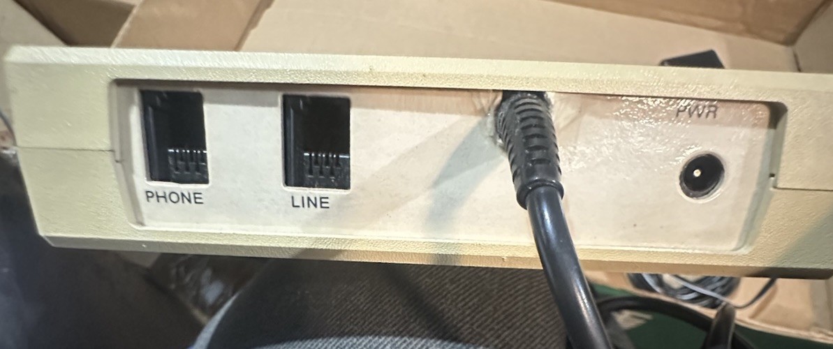 Atari Modem MPP 1000E With Power Adapter