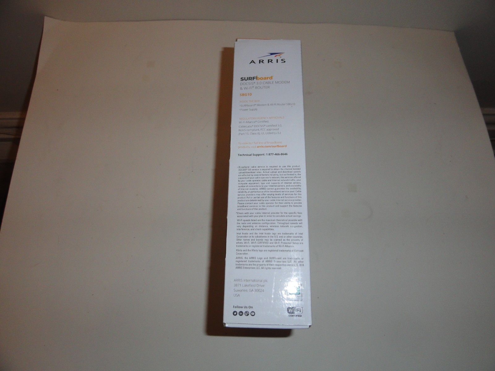 ARRIS SBG10 Surf Board