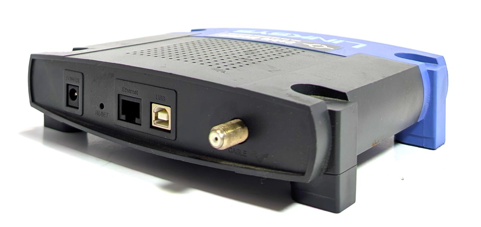 Linksys BEFCMU10 v3 Cable Modem Tested Working No Power Cord Parts As-Is