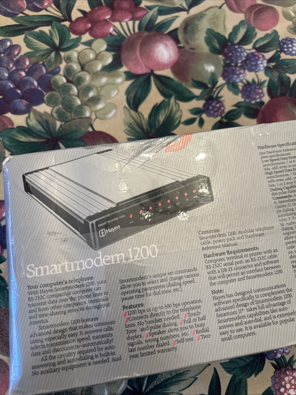 RARE Vintage Hayes Smartmodem 1200 – NEW FACTORY SEALED