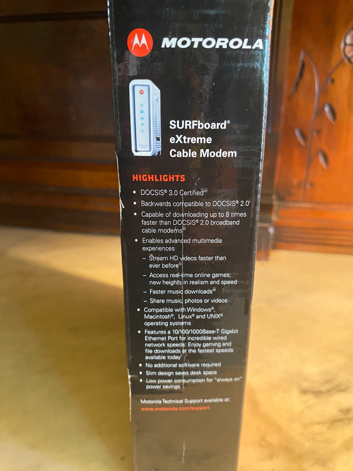 Motorola SURFboard SB6141 DOCSIS 3.0 Cable Modem Open Box Complete