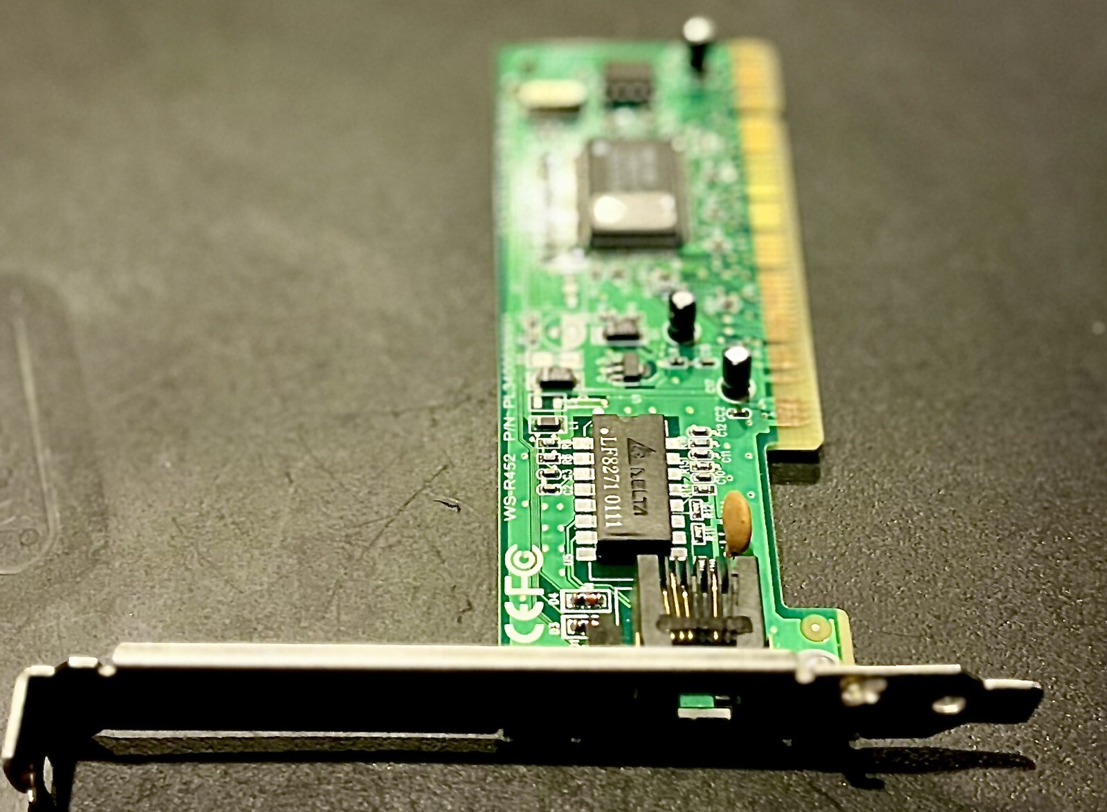 HP PC DOS Windows WS-R452 Vintage PCI 10 – 100 Ethernet Network Card Box Tested