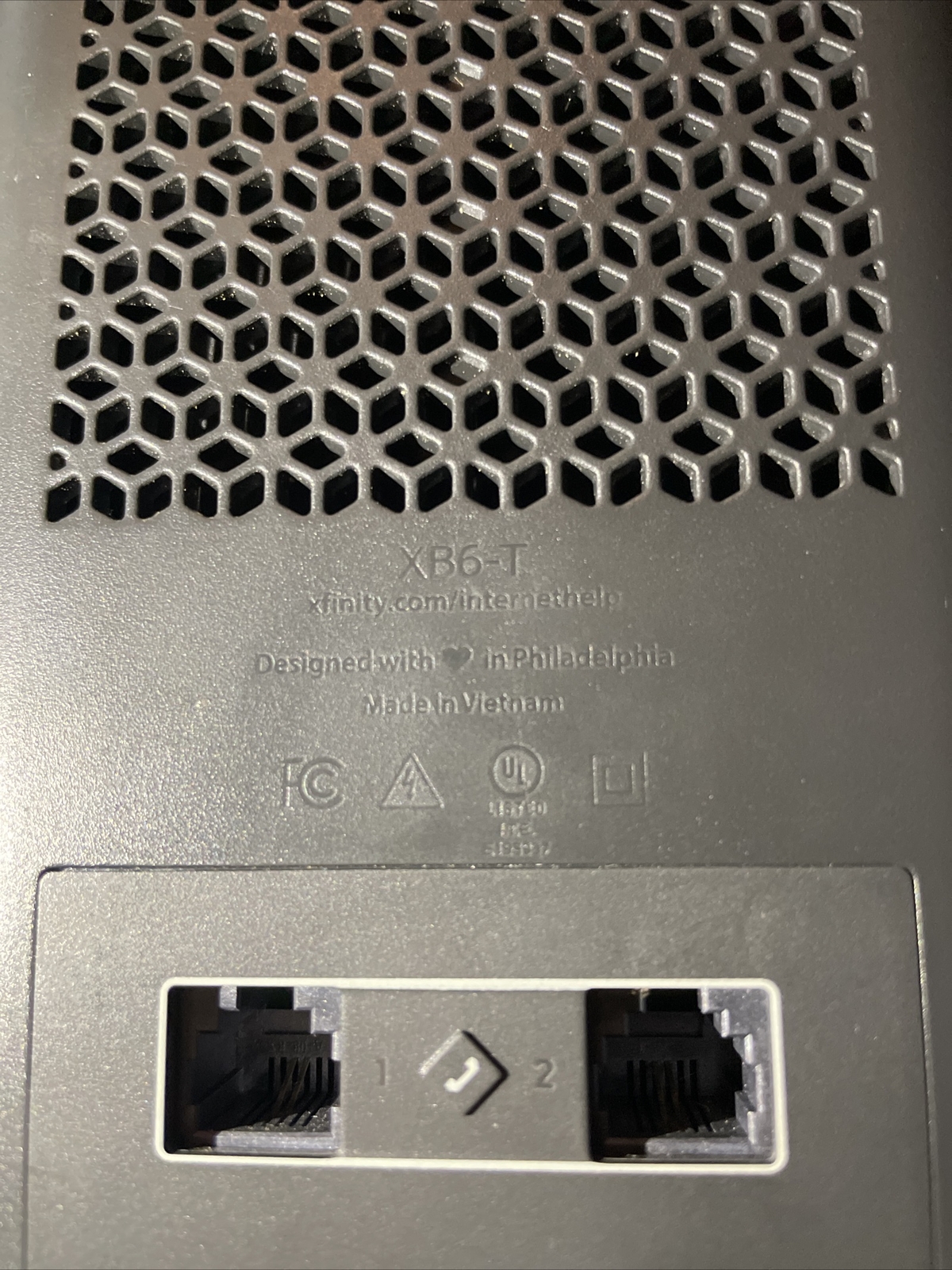 XFINITY XB6-T CGM4140COM Modem No Power Cord