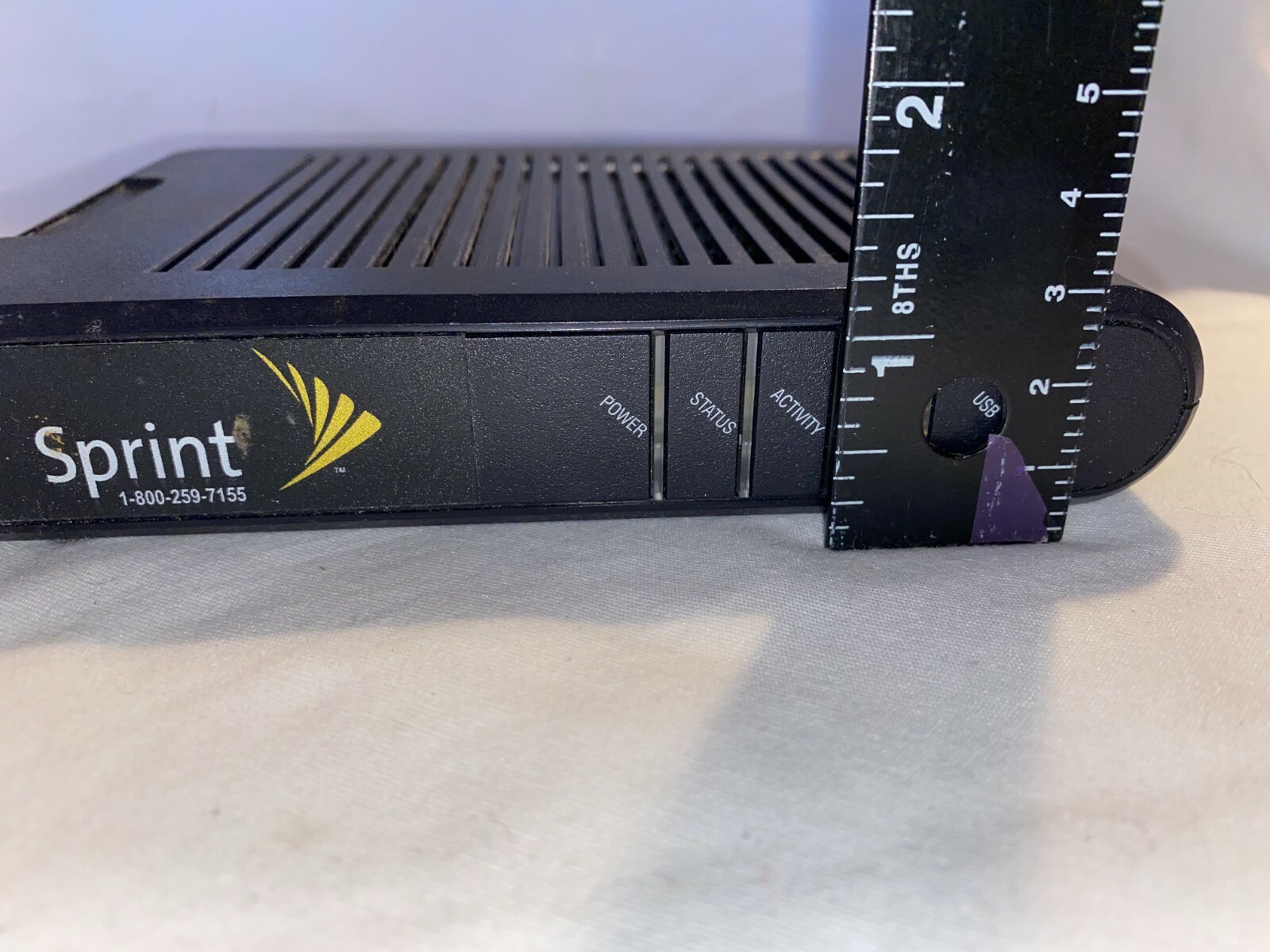 SPRINT Zhone 6211-I3-200 ADSL2+ BLACK DSL Internet BRIDGE ROUTER MODEM