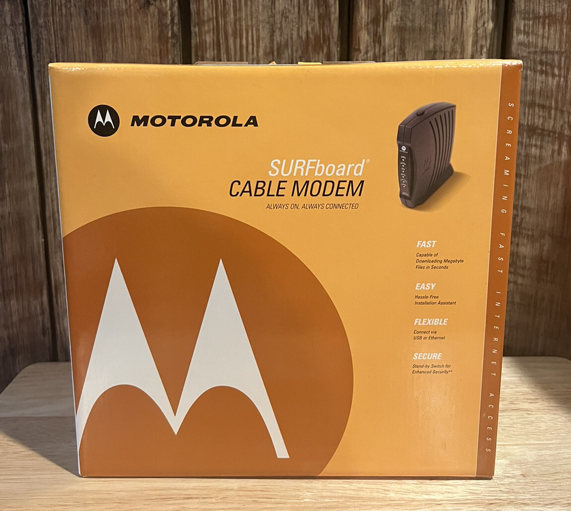 Motorola SURFboard SB5100 Cable Modem 500887-025-00 – Free Shipping