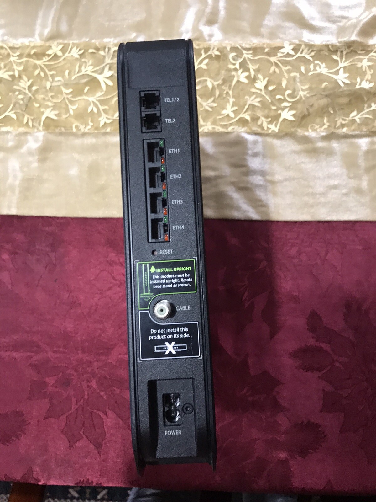 Ubee | DVW32CB | Advanced Wireless Voice Gateway Modem & Router W/O Power Adapt