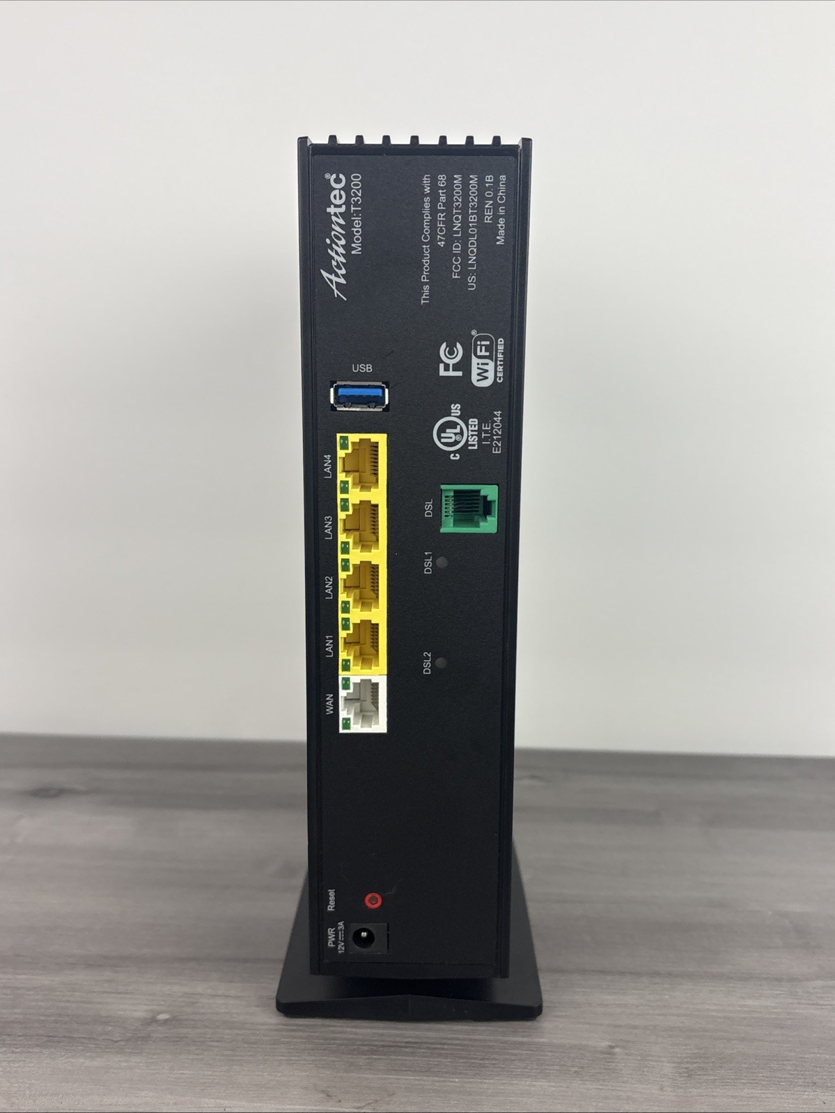 WINDSTREAM Wi-Fi modem T3200 Bonded VDSL2 Wireless AC Gateway Router NO AC