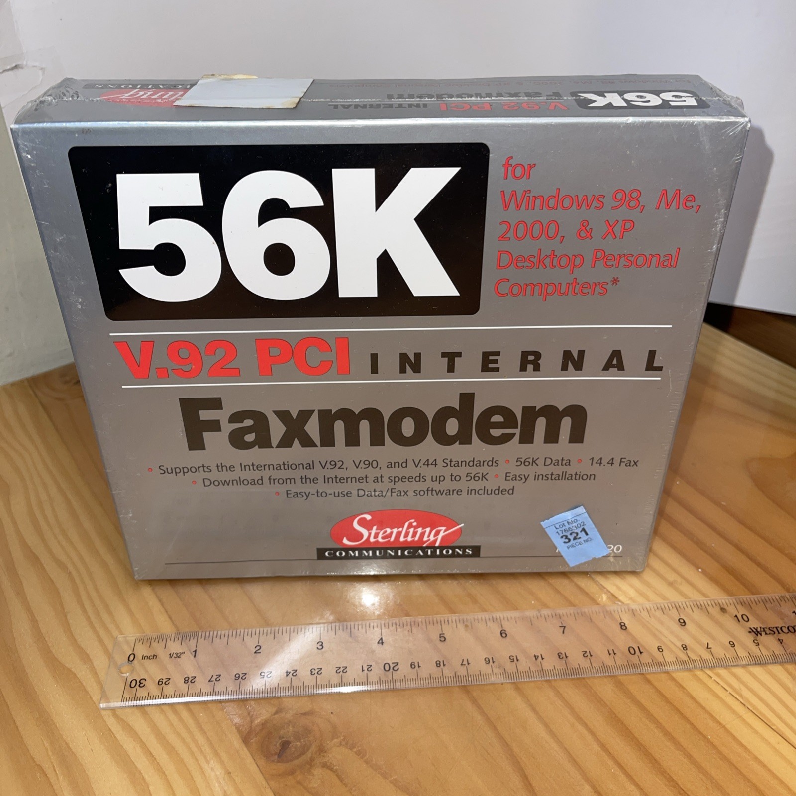 Vintage Sterling S20-03D Model S20 V.92 PCI Internal Faxmodem New Sealed 56K