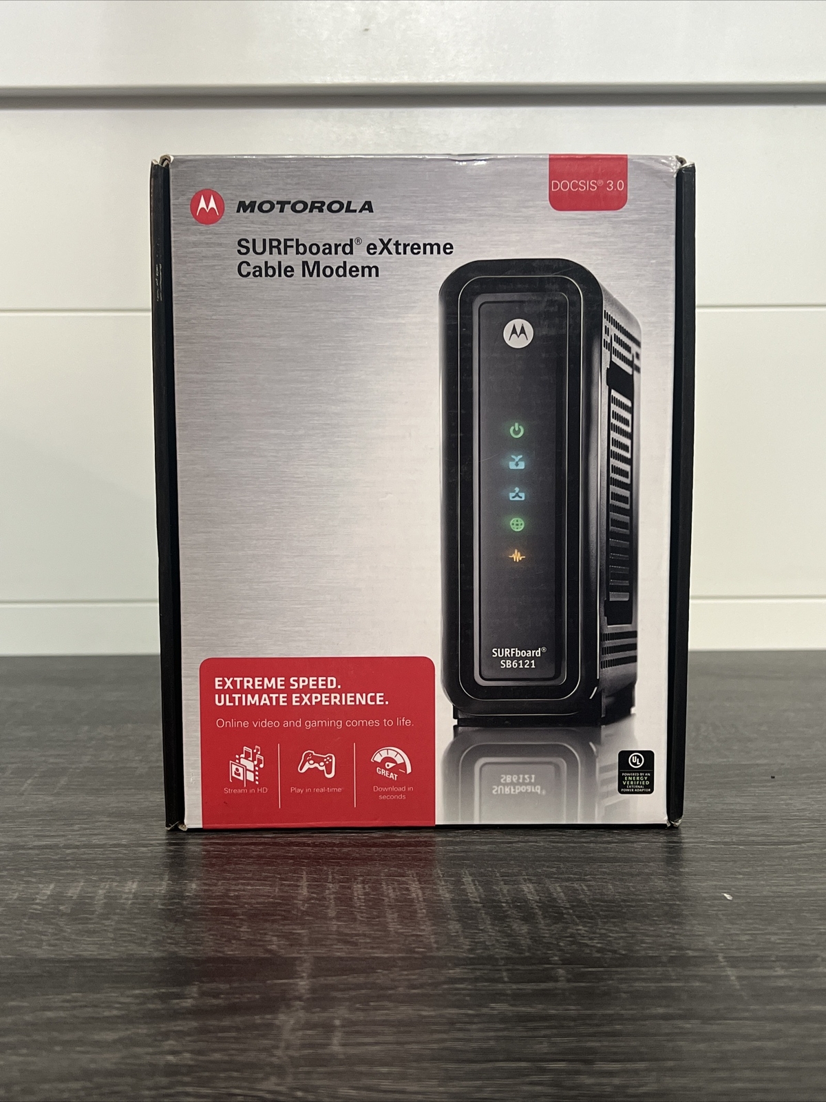 Motorola Arris Surfboard Extreme Modem, DOCSIS 3.0, 200 Series, Model SB6121