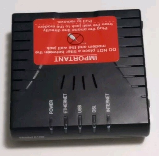 WESTELL E90-6100-15 -06 DSL2 + Router
