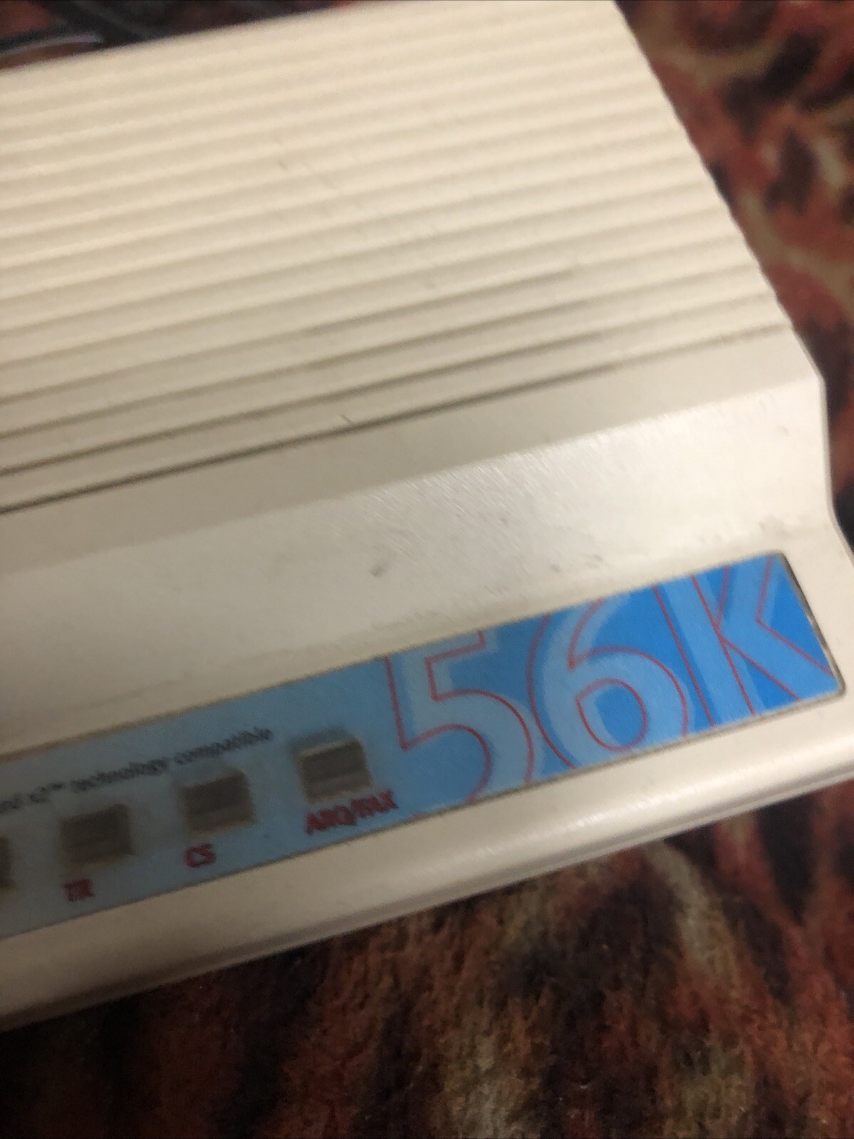 US Robotics Fax modem V.90 56k Standard & X2 Technology Compatible Vtg 1998 3com