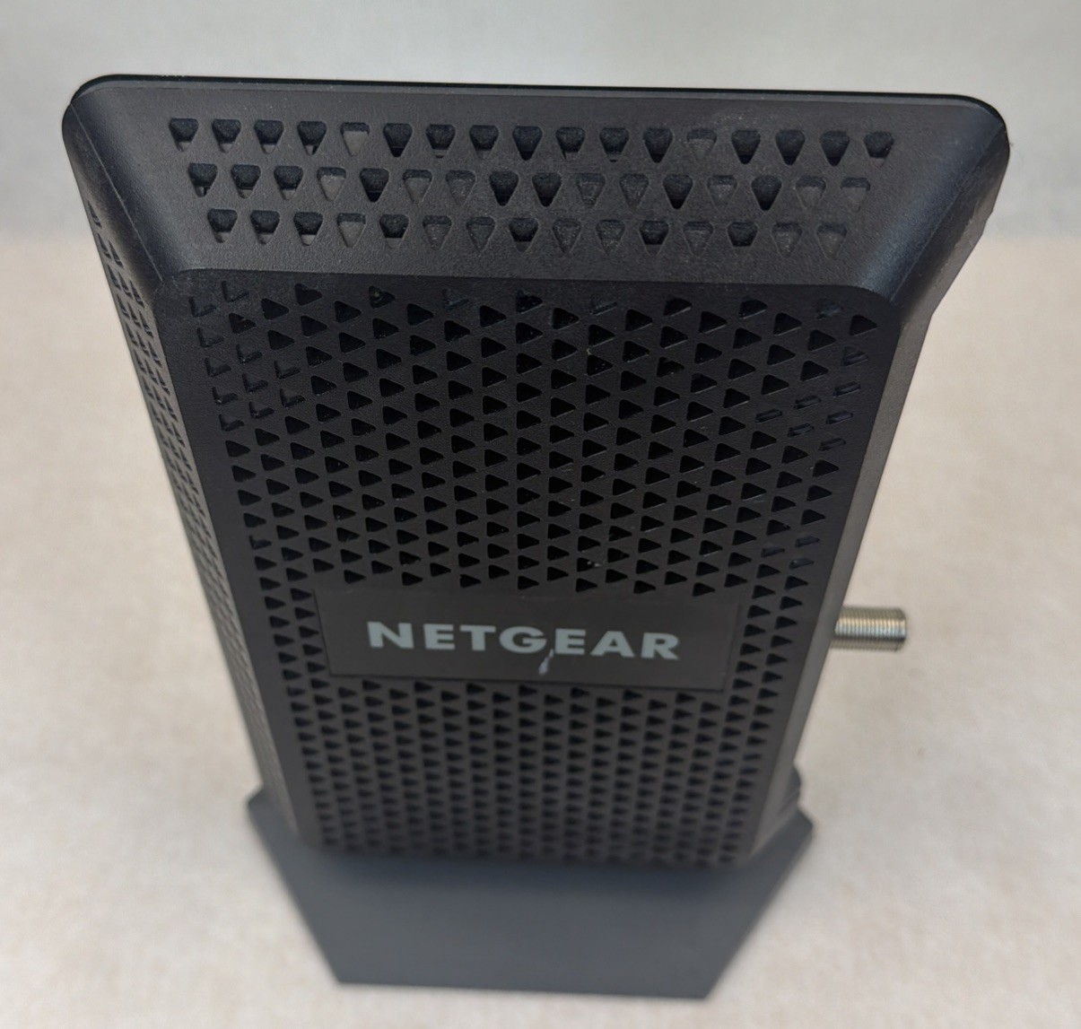 NETGEAR Nighthawk CM1000 DOCSIS 3.1 Cable Modem CM1000-100NAS Black No Cord.
