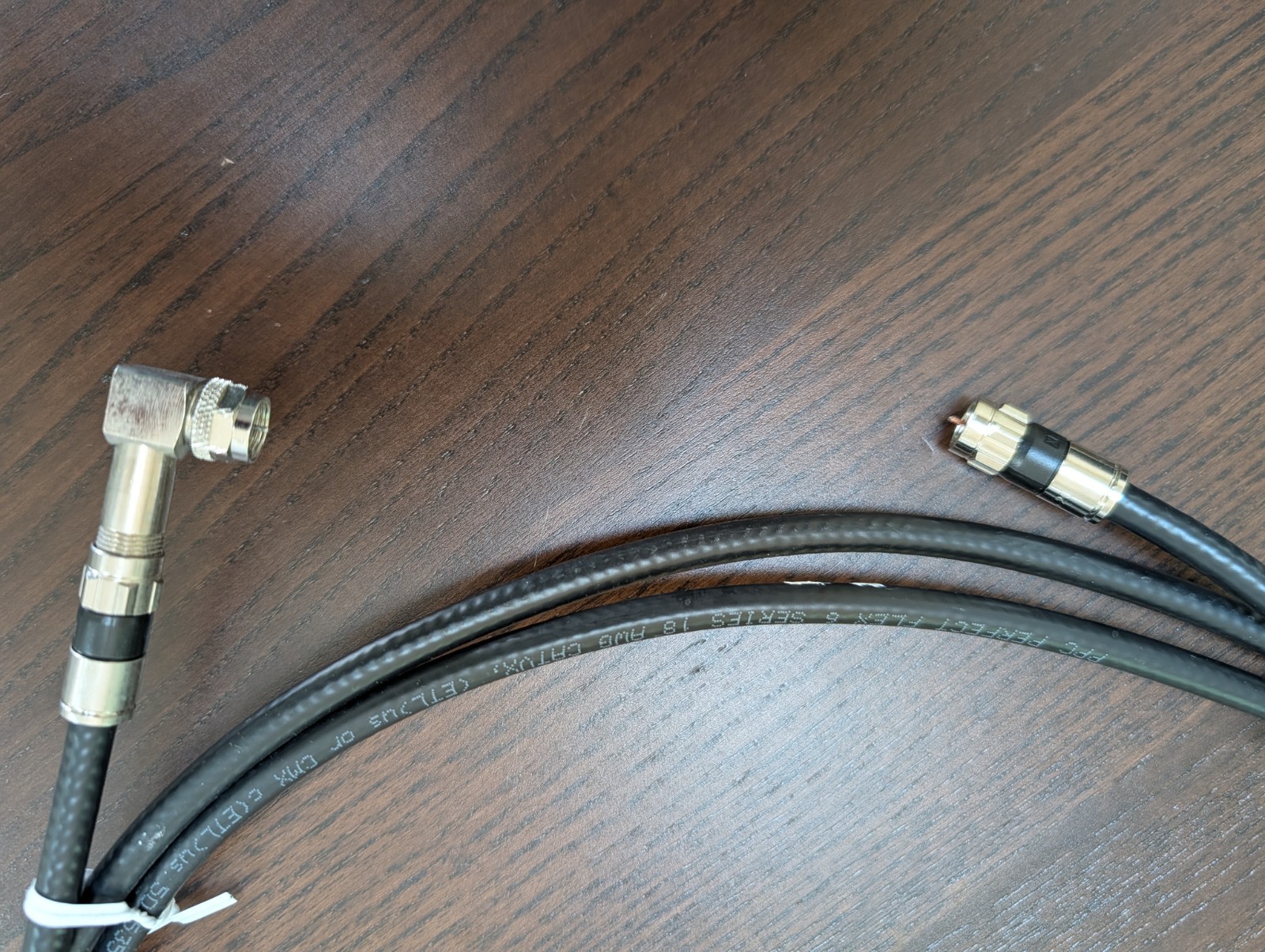 Awesome Right-angle Coaxial Cable + ARRIS SURFboard SB6190 Gigabit Cable Modem