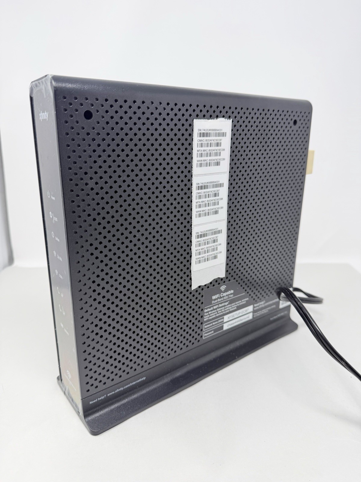 Comcast Xfinity Modem Router Wifi Use Dual-Band 802.11ac